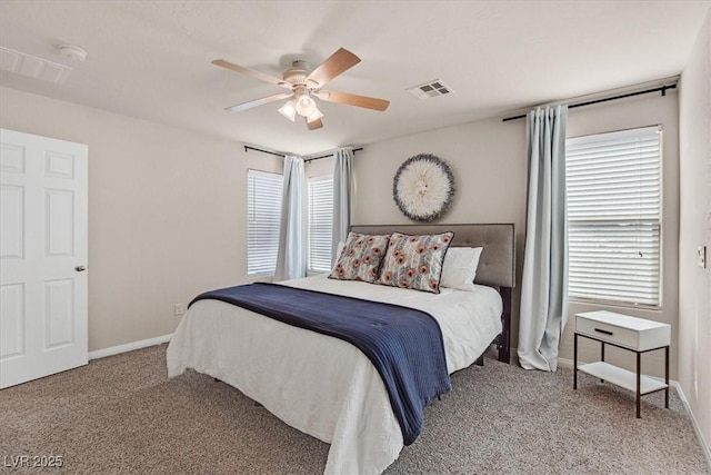 953 Via Del Tramonto St, Henderson, NV 89011 - bedroom featuring carpet floors and ceiling fan