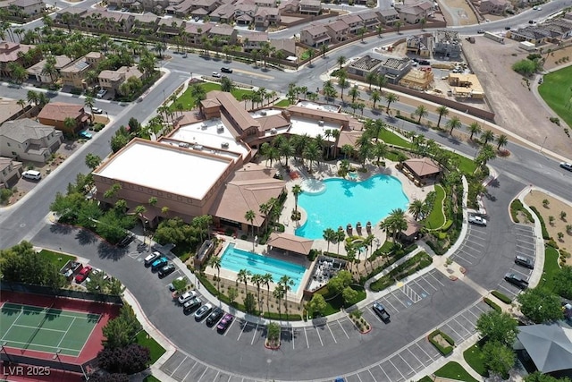 953 Via Del Tramonto St, Henderson, NV 89011 - view of property location with a pool and nearby suburban area
