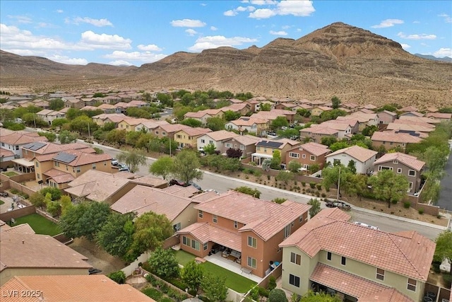 10300 S Dapple Gray Rd, Las Vegas, NV 89178 - aerial view of residential area with a mountain backdrop