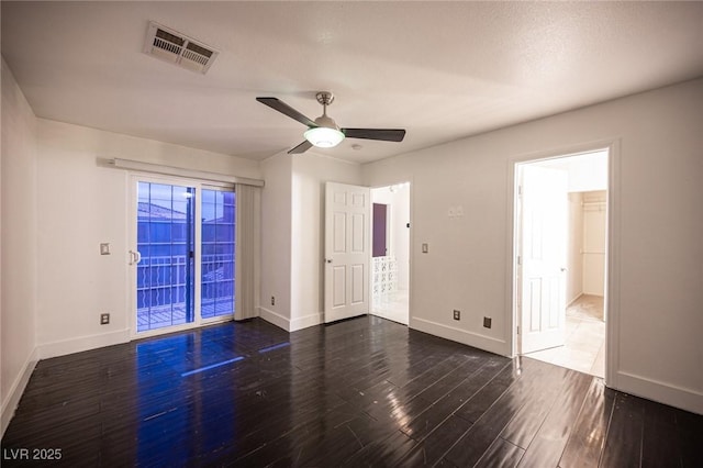 10414 Midseason Mist St, Las Vegas, NV 89183 - empty room featuring a ceiling fan and wood finished floors