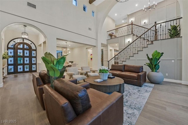 11906 Port Labelle Dr, Las Vegas, NV 89141 - lobby featuring a towering ceiling and stairway