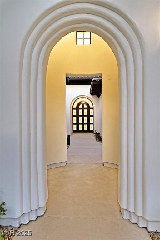 11906 Port Labelle Dr, Las Vegas, NV 89141 - corridor featuring arched walkways