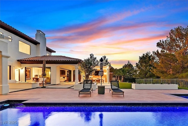 11906 Port Labelle Dr, Las Vegas, NV 89141 - view of pool with a patio area