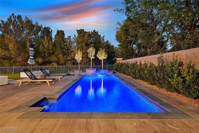 11906 Port Labelle Dr, Las Vegas, NV 89141 - view of swimming pool featuring a fenced backyard and a patio