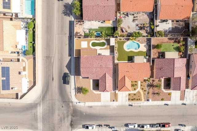 2403 Sexton Ave, North Las Vegas, NV 89031 - aerial view of a pool area