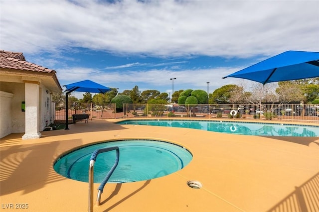 5505 Excelsior Springs Ln, Las Vegas, NV 89130 - community pool featuring a patio area