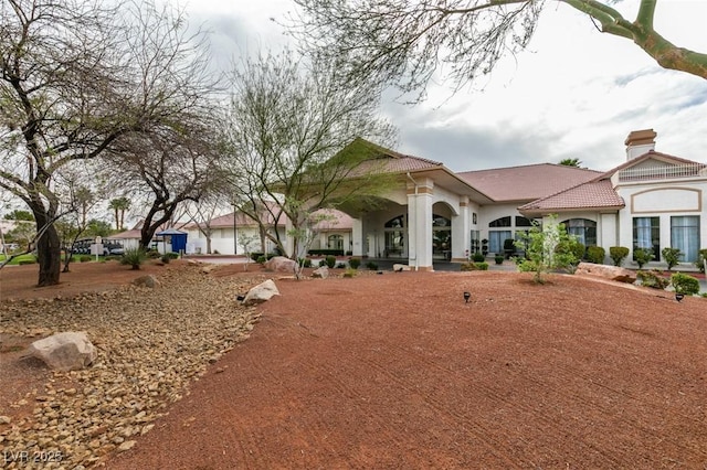 5505 Excelsior Springs Ln, Las Vegas, NV 89130 - view of yard