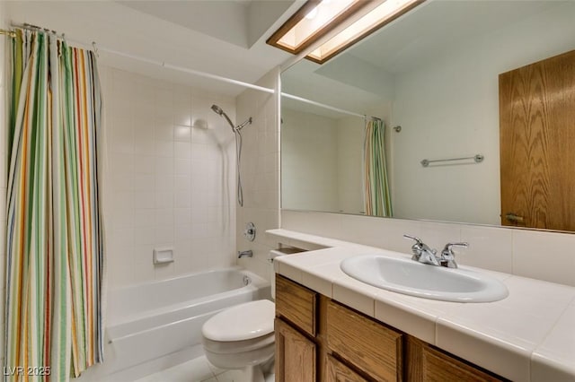 5505 Excelsior Springs Ln, Las Vegas, NV 89130 - bathroom featuring vanity and shower / bath combo