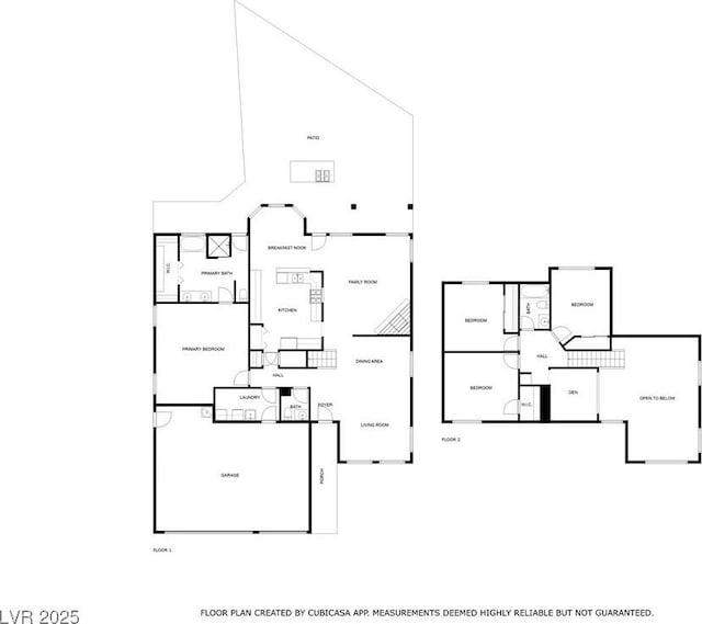 5505 Excelsior Springs Ln, Las Vegas, NV 89130 - view of property floor plan