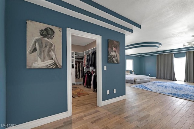 2209 Purple Majesty Ct, Las Vegas, NV 89117 - hallway with wood finished floors and baseboards
