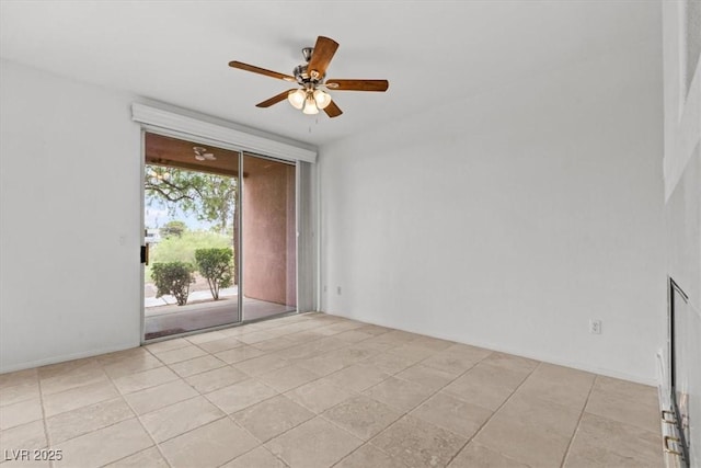 664 Peachy Canyon Cir Unit 103, Las Vegas, NV 89144 - empty room with ceiling fan