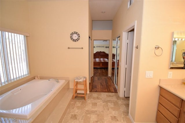 1700 Double Arrow Pl, Las Vegas, NV 89128 - full bath with vanity and a garden tub