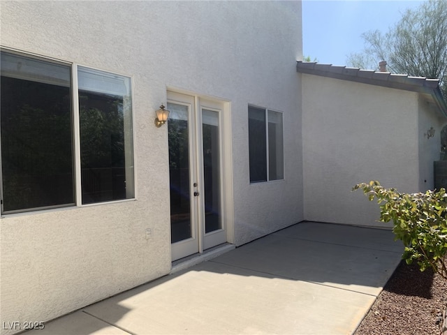 3328 White Bark Pine St, Las Vegas, NV 89129 - view of patio / terrace with french doors