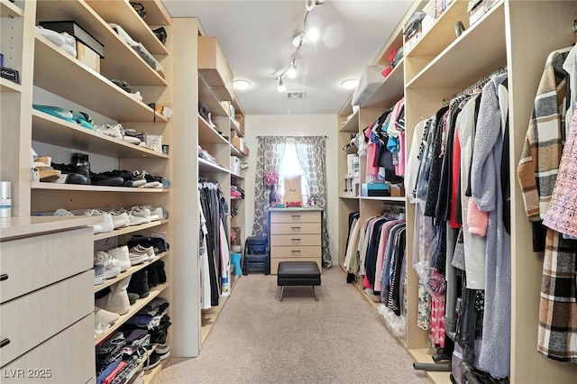 135 Cadrow Castle Ct, Las Vegas, NV 89148 - spacious closet featuring light carpet