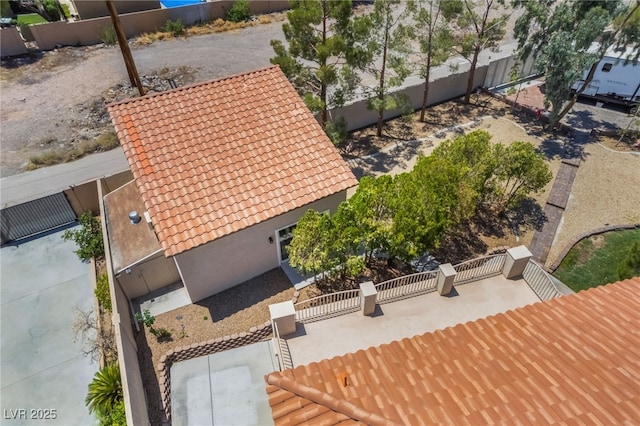 1403 Graystone Canyon Ave, Las Vegas, NV 89183 - aerial view of property and surrounding area