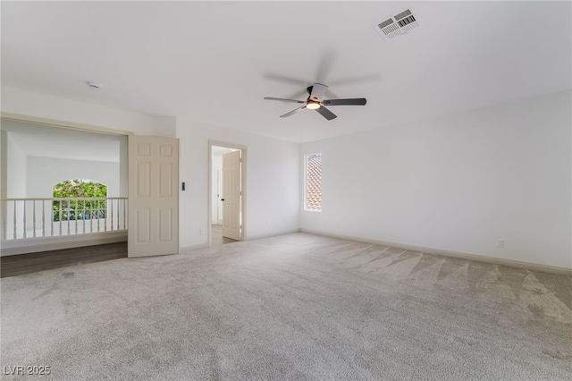 1403 Graystone Canyon Ave, Las Vegas, NV 89183 - unfurnished room with a ceiling fan, carpet floors, and a smoke detector