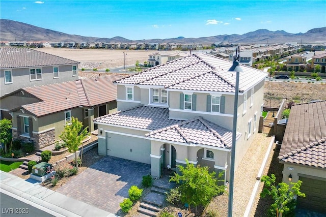 2577 Tolmezzo St, Henderson, NV 89044 - aerial perspective of suburban area with mountains