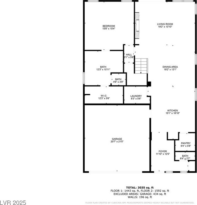 2577 Tolmezzo St, Henderson, NV 89044 - view of room layout