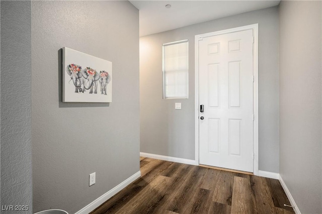2577 Tolmezzo St, Henderson, NV 89044 - foyer with wood finished floors and baseboards