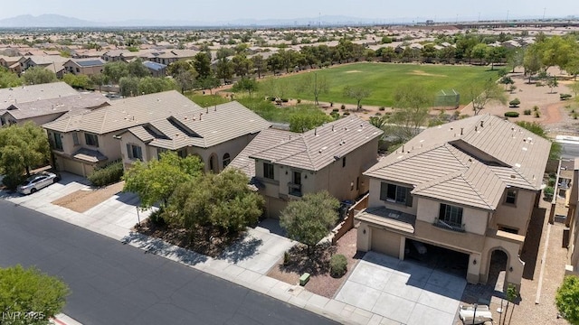 9105 Picket Fence Ave, Las Vegas, NV 89143 - aerial perspective of suburban area