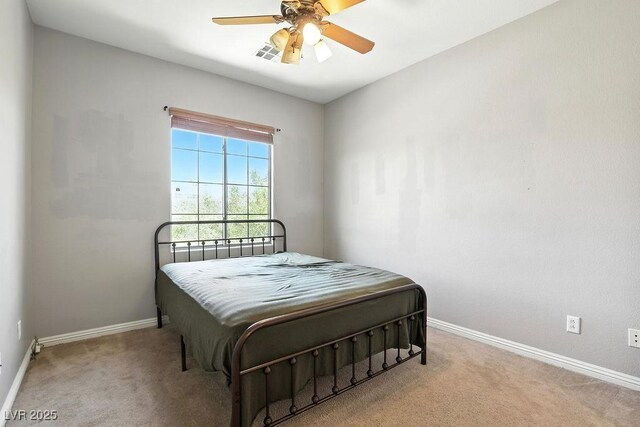9105 Picket Fence Ave, Las Vegas, NV 89143 - bedroom featuring carpet floors and ceiling fan