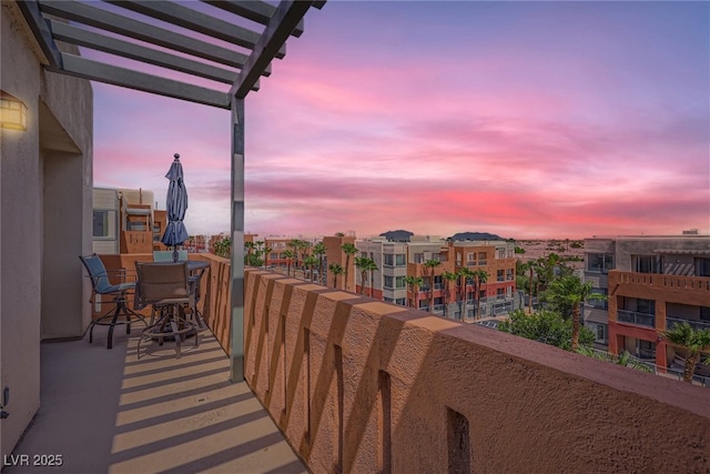 63 E Agate Ave Unit 509, Las Vegas, NV 89123 - balcony featuring a pergola