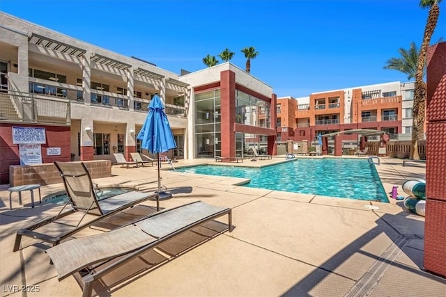 63 E Agate Ave Unit 509, Las Vegas, NV 89123 - community pool with a patio