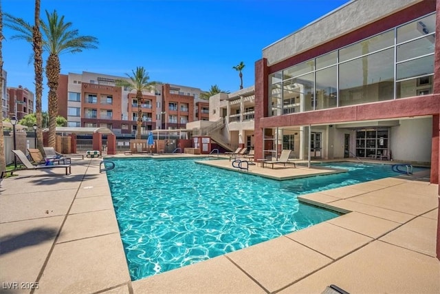 63 E Agate Ave Unit 509, Las Vegas, NV 89123 - community pool featuring a patio