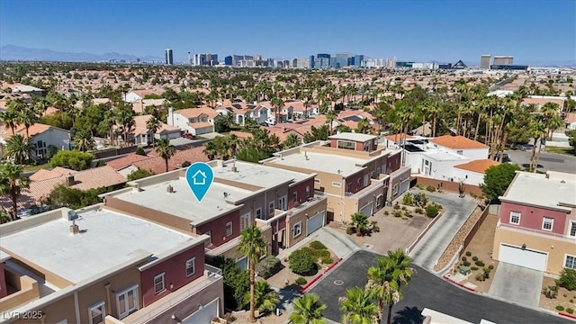 5603 Deer Creek Falls Ct, Las Vegas, NV 89118 - drone / aerial view of skyline