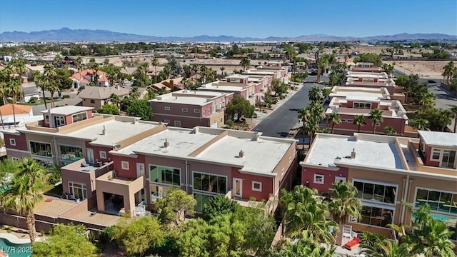 5603 Deer Creek Falls Ct, Las Vegas, NV 89118 - aerial view of residential area with mountains