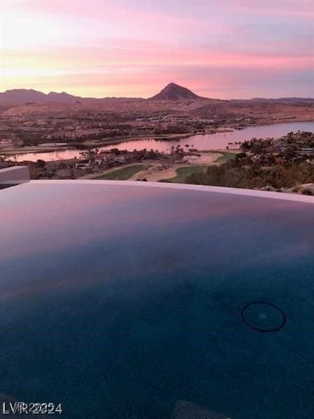 30 Via Tiberius Way, Henderson, NV 89011 - water view with a mountainous background