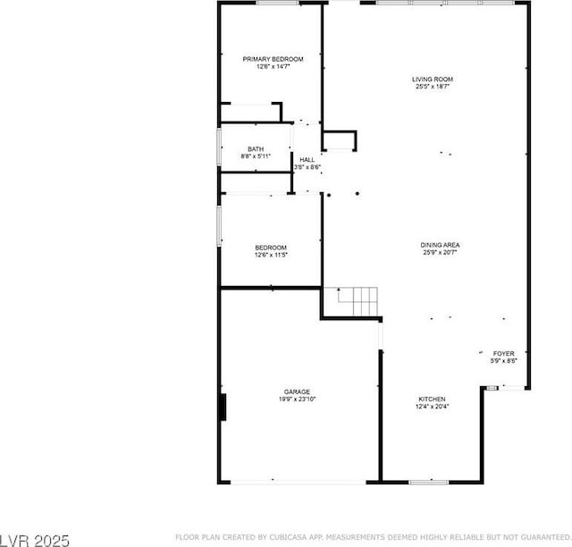 5015 Thunder River Cir, Las Vegas, NV 89148 - view of floor plan / room layout