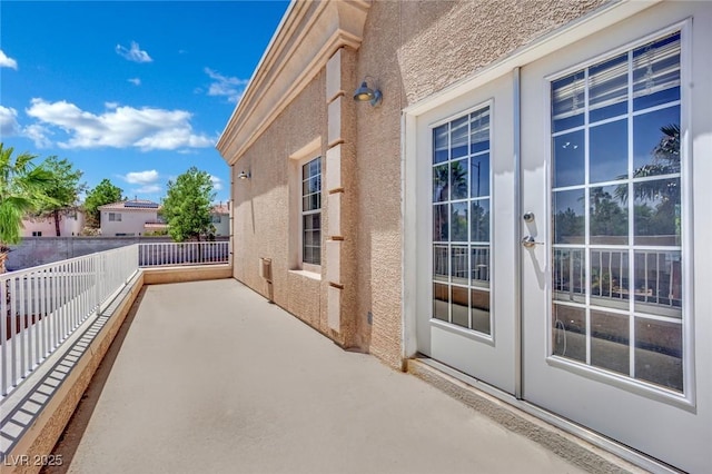 5015 Thunder River Cir, Las Vegas, NV 89148 - patio / terrace featuring french doors