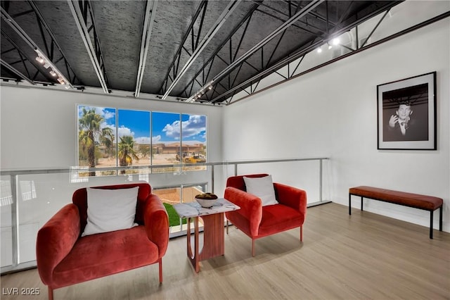 5015 Thunder River Cir, Las Vegas, NV 89148 - living area with wood finished floors