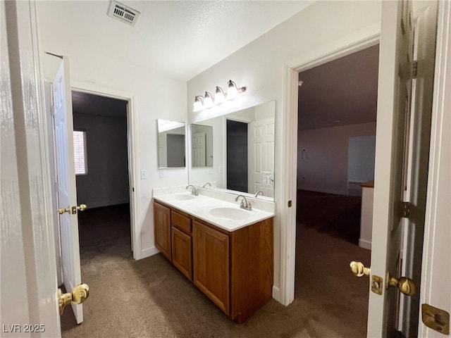 4126 Jessica Marie St, North Las Vegas, NV 89032 - full bathroom featuring double vanity and baseboards