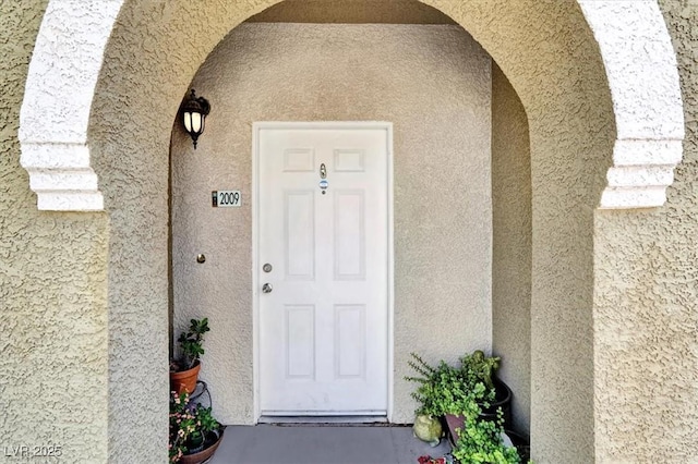 9975 Peace Way Unit 2009, Las Vegas, NV 89147 - property entrance with stucco siding