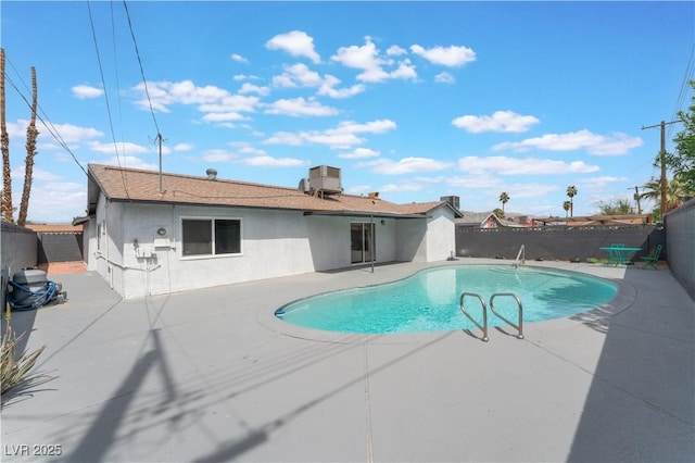 1808 E Saint Louis Ave, Las Vegas, NV 89104 - view of swimming pool with a patio and a fenced backyard