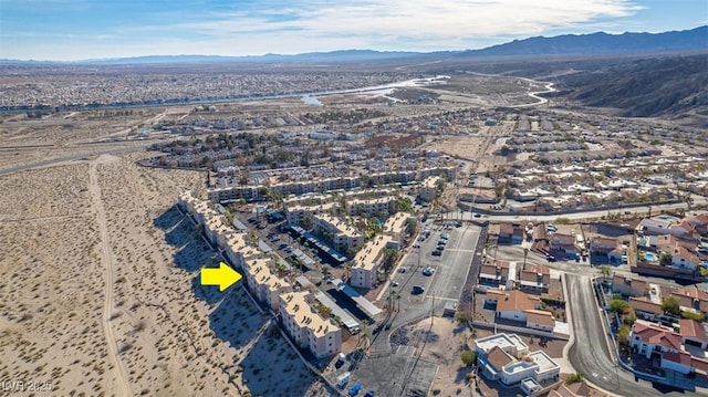 2068 Mesquite Ln Unit 203, Laughlin, NV 89029 - aerial view of property's location featuring mountains