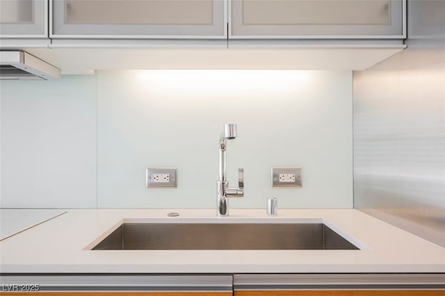 3726 Las Vegas Blvd Unit 704, Las Vegas, NV 89158 - kitchen featuring light countertops and extractor fan