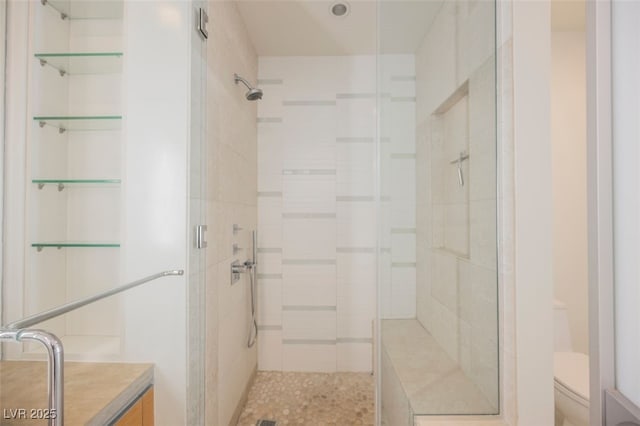 3726 Las Vegas Blvd Unit 704, Las Vegas, NV 89158 - bathroom featuring a shower stall and vanity
