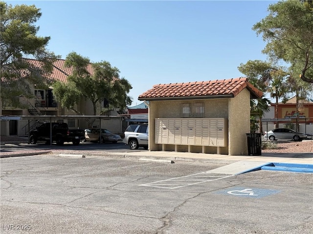 3606 Di Salvo Dr Unit 133, Las Vegas, NV 89103 - uncovered parking lot featuring mail area
