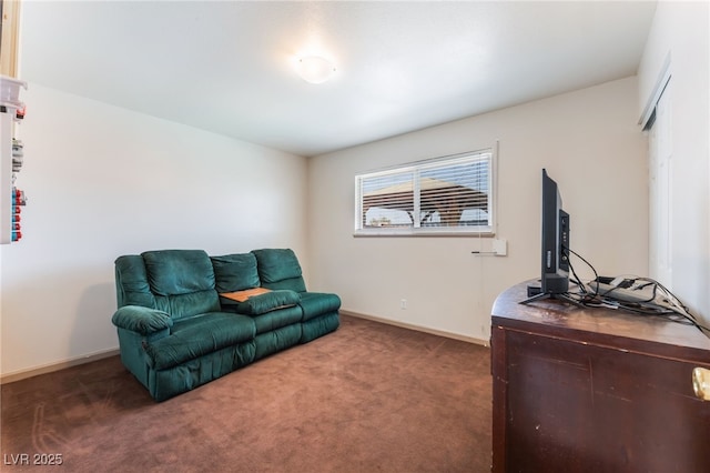 704 N Wallace Dr, Las Vegas, NV 89107 - living area with carpet flooring and baseboards