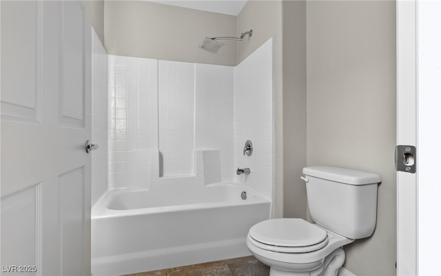 2175 Limestone Cove Ct, Laughlin, NV 89029 - bathroom featuring toilet and bathing tub / shower combination