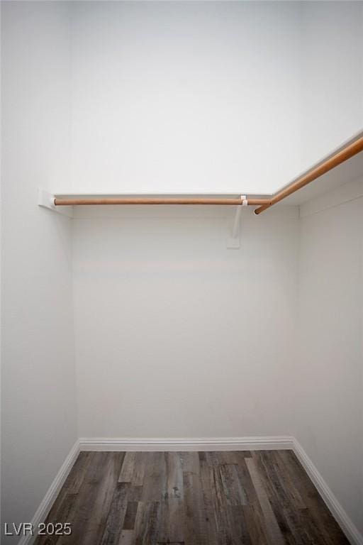 5233 Camino Del Rancho, Las Vegas, NV 89130 - walk in closet with wood finished floors
