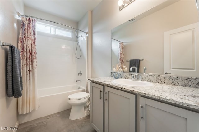 7910 Shimmery St, North Las Vegas, NV 89084 - full bath featuring vanity and shower / bathtub combination with curtain