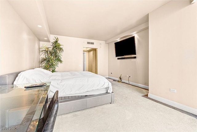 2877 Paradise Rd Unit 702, Las Vegas, NV 89109 - bedroom with carpet flooring and recessed lighting
