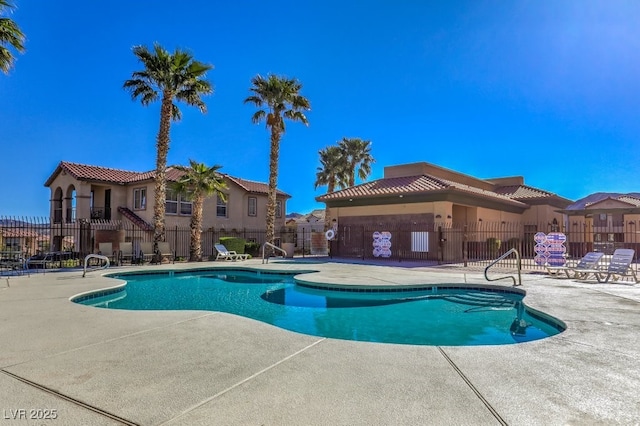 1097 Paradise Resort Dr, Henderson, NV 89002 - community pool featuring a patio area