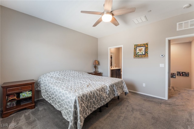 2861 Sunflower Days Ave Unit 1144, North Las Vegas, NV 89031 - bedroom with carpet floors and a ceiling fan