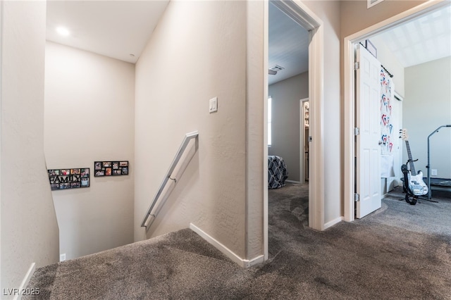2861 Sunflower Days Ave Unit 1144, North Las Vegas, NV 89031 - stairs featuring carpet and baseboards