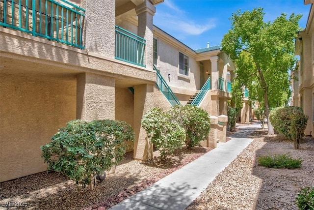 5155 W Tropicana Ave Unit 2017, Las Vegas, NV 89103 - view of community with stairway